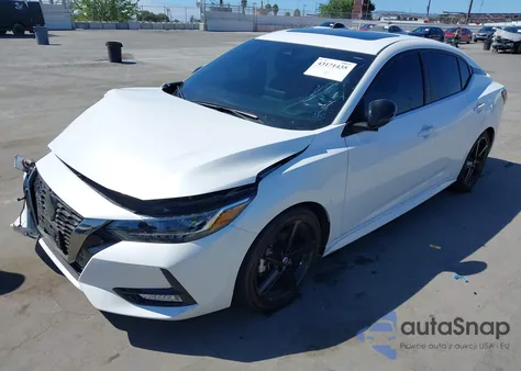 2022 Nissan Sentra Sr Xtronic Cvt z USA, uszkodzony, nr VIN 3N1AB8DV0NY312516